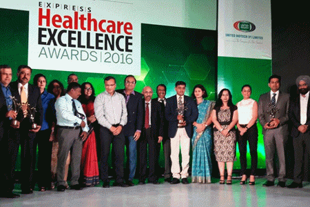 Express Healthcare Excellence Awards held at Healthcare Senate 2016