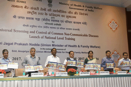 JP Nadda inaugurates national training for universal screening and control of common NCDs