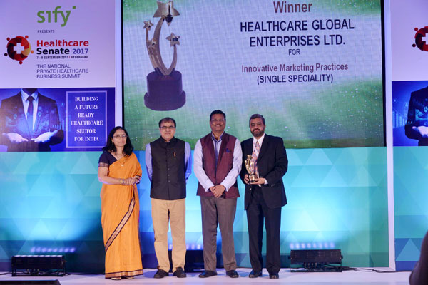 Winner: Healthcare Global Enterprises Ltd