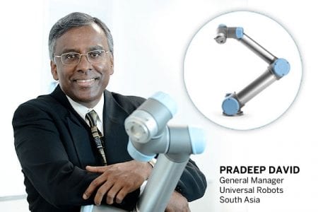 Cobots come with an average payback time of 195 days: Pradeep David