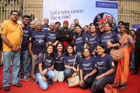 PD Hinduja Hospital & MRC, Ride4Cause create awareness on cancer