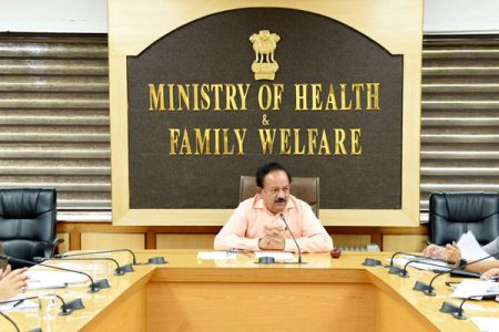 Dr Harsh Vardhan reviews status of AES cases