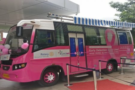Rotary Palm Ville and Sakra Hospital launch ‘The Pink Express’