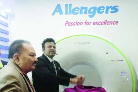 Allengers in association with Canon launch India’s first Made in India 32 slice CT