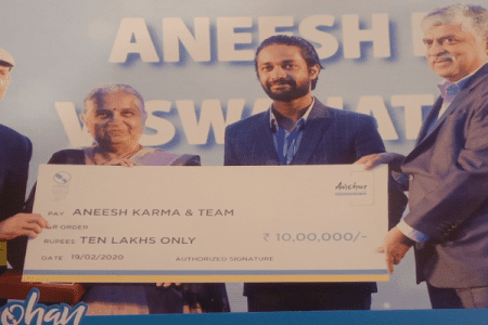 BETiC- IIT B innovator Aneesh Karma wins Aarohan social innovations awards for 2019