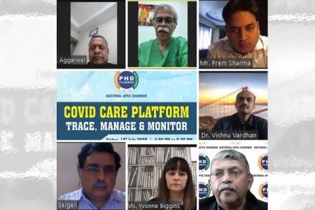 PHD Chamber in association with DayToDay Health organises webinar on COVID Care Platform: Trace, Manage & Monitor