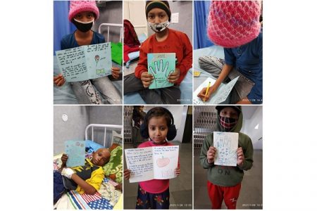 Children suffering from cancer write letters to PM on World Cancer Day