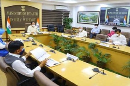 Dr Harsh Vardhan chairs 26th meeting of GOM on COVID-19