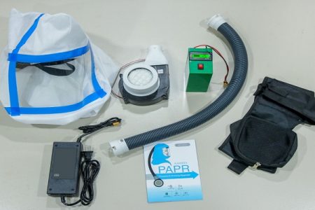 Amrita Hospitals and AMMACHI Labs develop low-cost PAPR kits for frontline workers