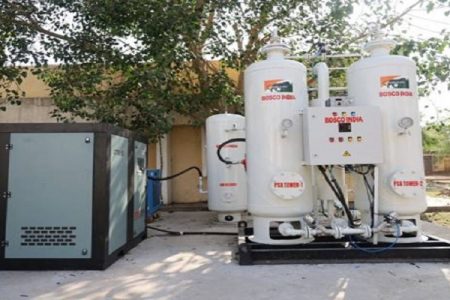Mansukh Mandaviya inaugurates medical oxygen generator unit at state government hospital in Kutch