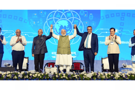 PM lays the foundation stone of Global Centre for Traditional Medicine in Jamnagar