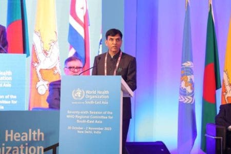 Union Health Minister addresses 76th session of WHO SEARO