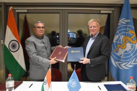 WHO signs traditional and complementary medicine project collaboration agreement with Ministry of Ayush