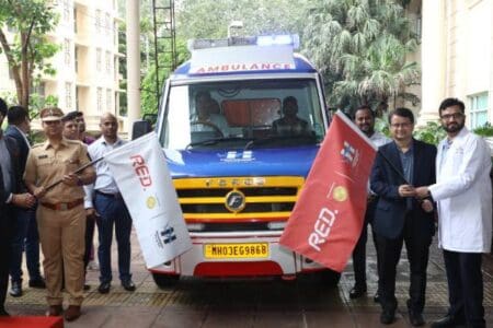 RED Health join hands with Dr. L.H. Hiranandani Hospital to launch 5G-enabled ambulance service